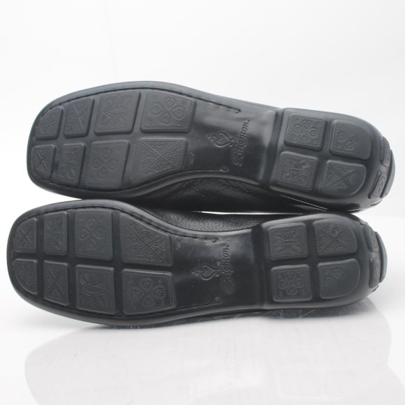 Brighton URSA Black Leather Elegant Driving Shoes Loafers 8.5N - Picture 11 of 16